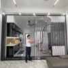 Cửa lưới xếp lá nhôm